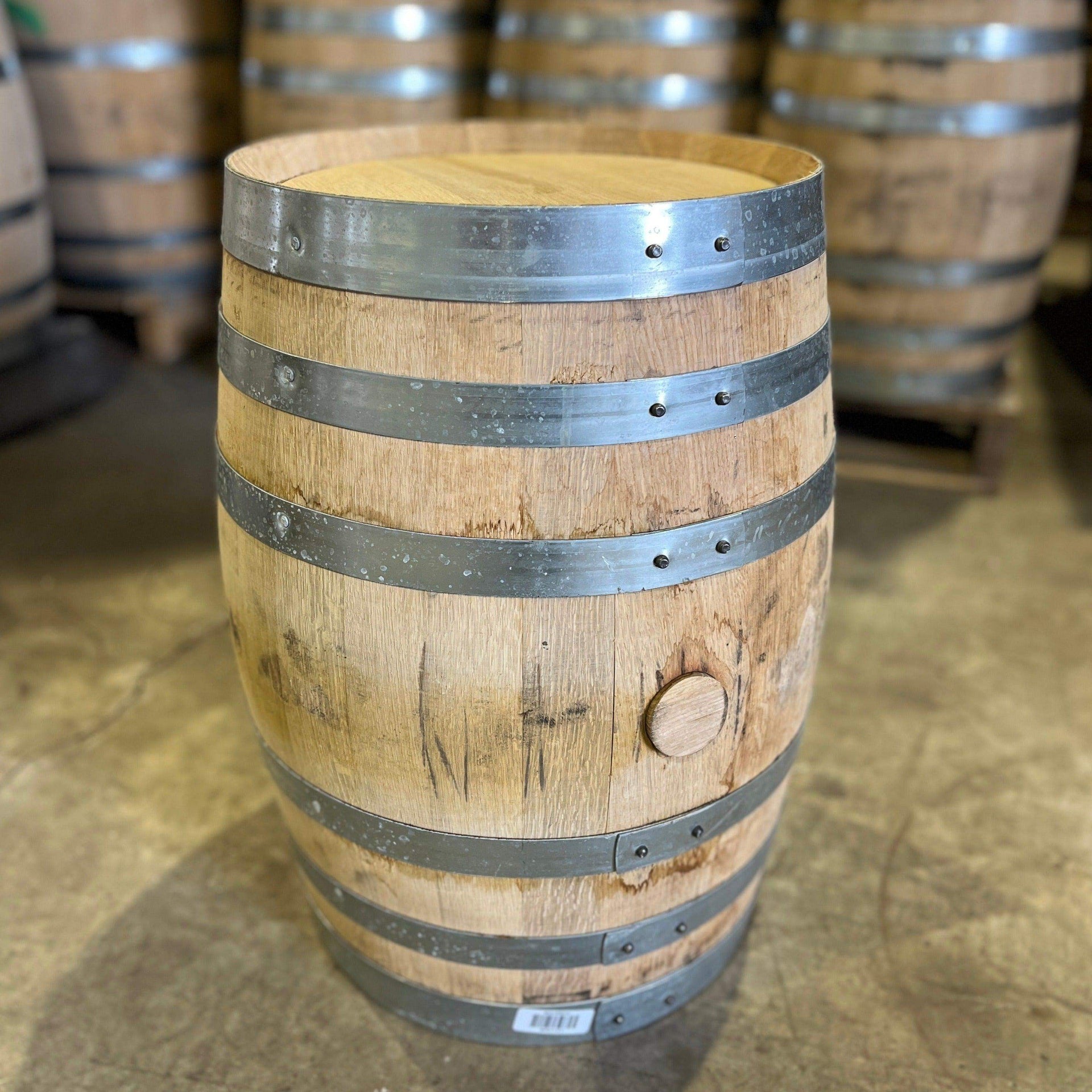 10 gallon Whiskey Barrel - Fresh Empty, Once Used - The County Cooperage