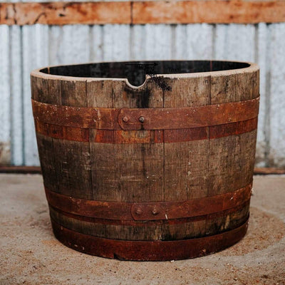 Canadian Whiskey Barrel Planter