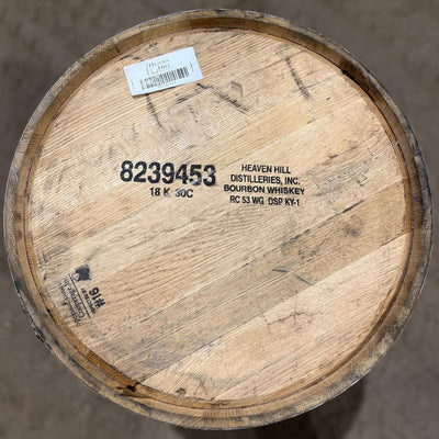 53 Gallon, Heaven Hill Bourbon Barrel - Fresh Empty, Once Used