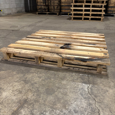 Hardwood Pallet for Barrel Storage