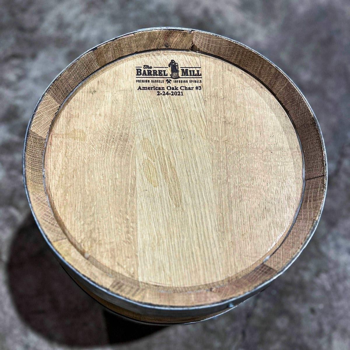 6.2 gallon Bourbon Barrel - Fresh Empty, Once Used - The County Cooperage