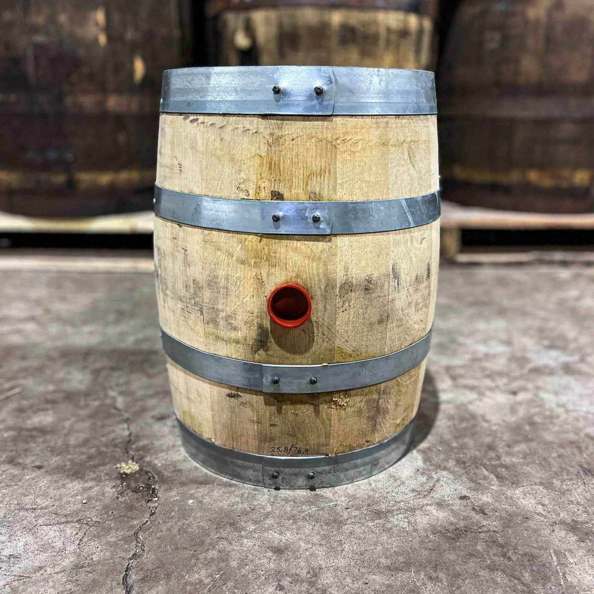 6.2 gallon Bourbon Barrel - Fresh Empty, Once Used - The County Cooperage