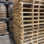 Hardwood Pallet for Barrel Storage