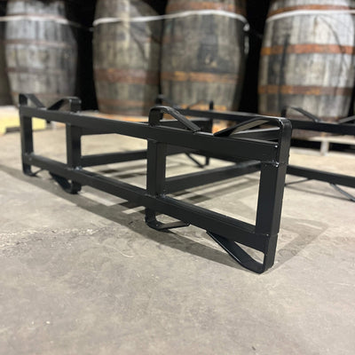 Refurbished 53-60 Gallon 2 Barrel Steel Rack (6
