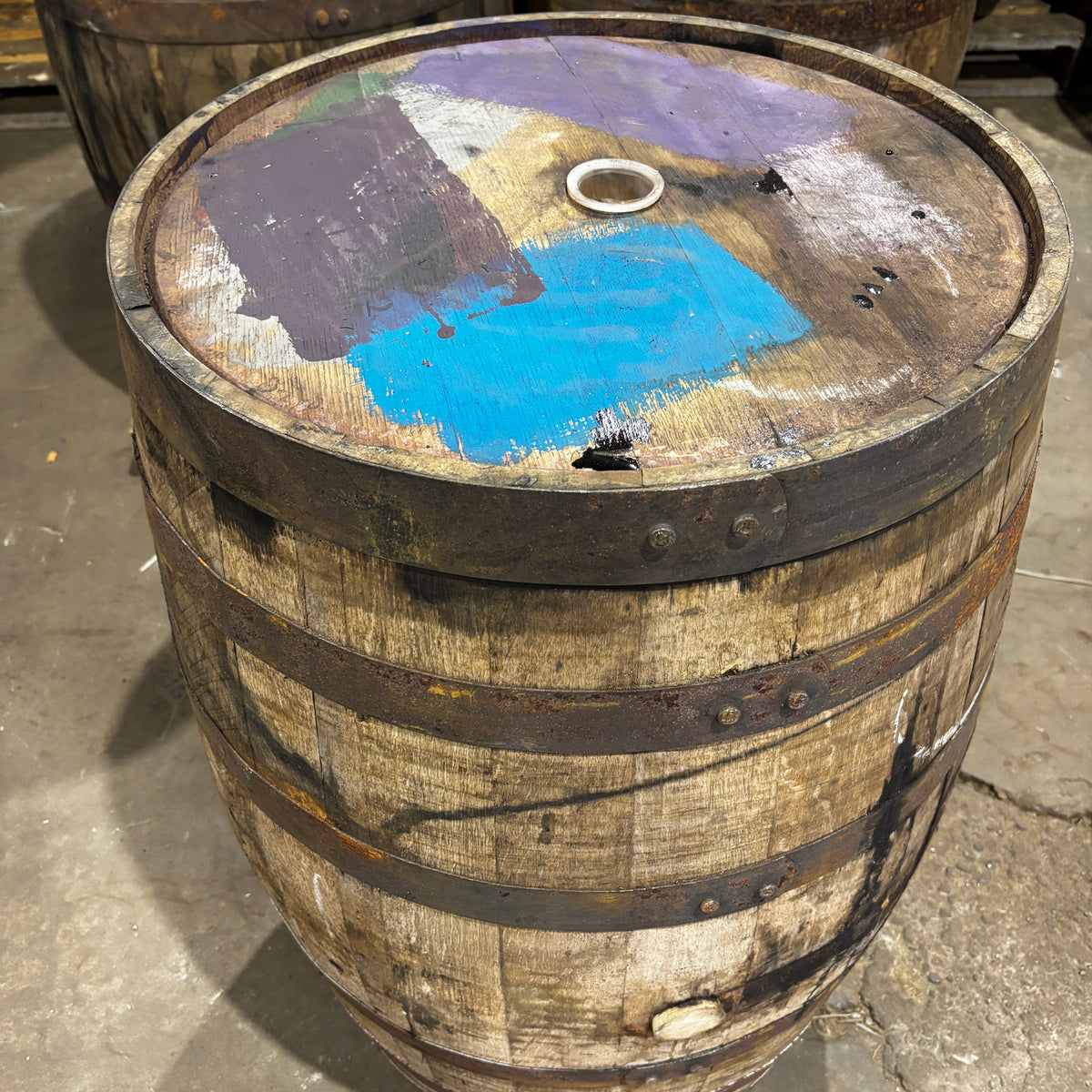 53 Gallon, Jamaican Rum Barrel - Fresh Empty, ex Canadian Whisky barrel