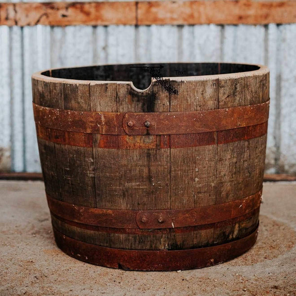 Canadian Whiskey Barrel Planter - The County Cooperage
