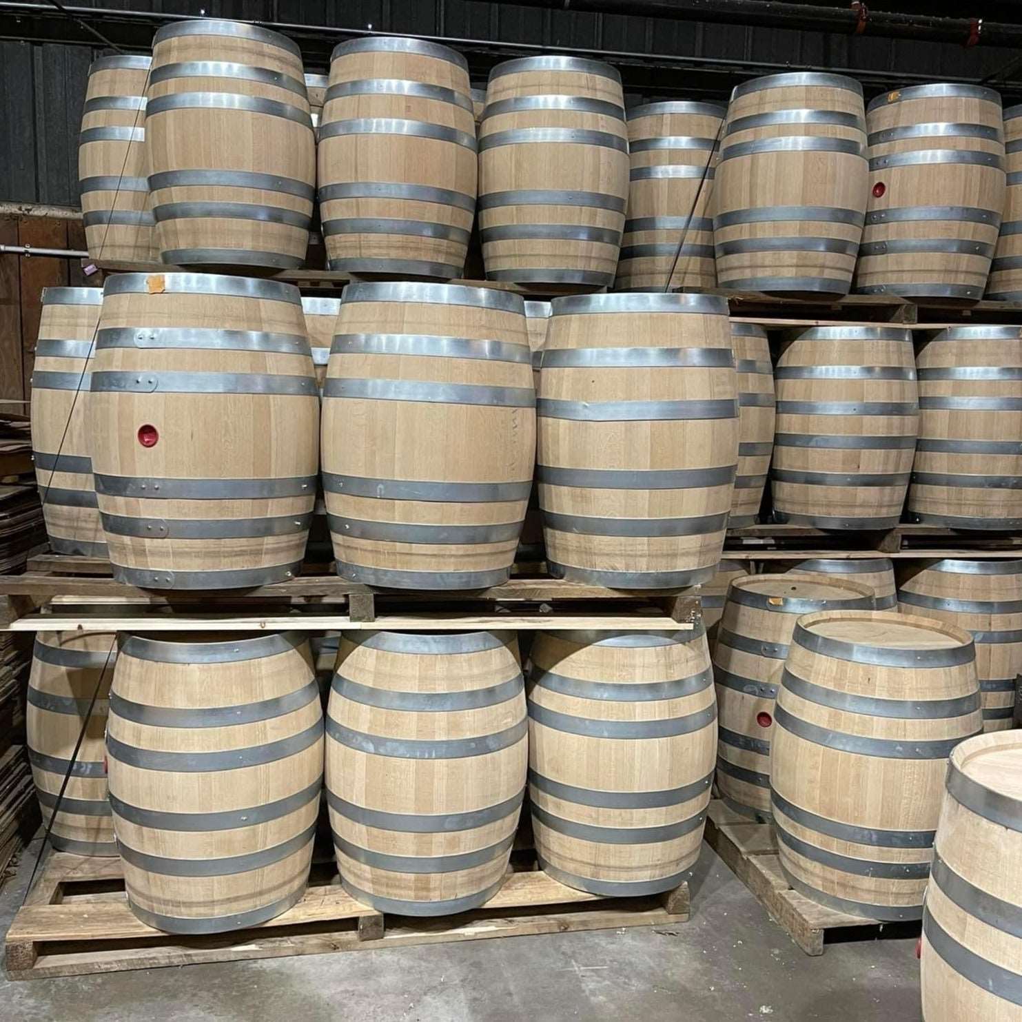 Brand New, Never Used, 53 gallon American Oak Barrels