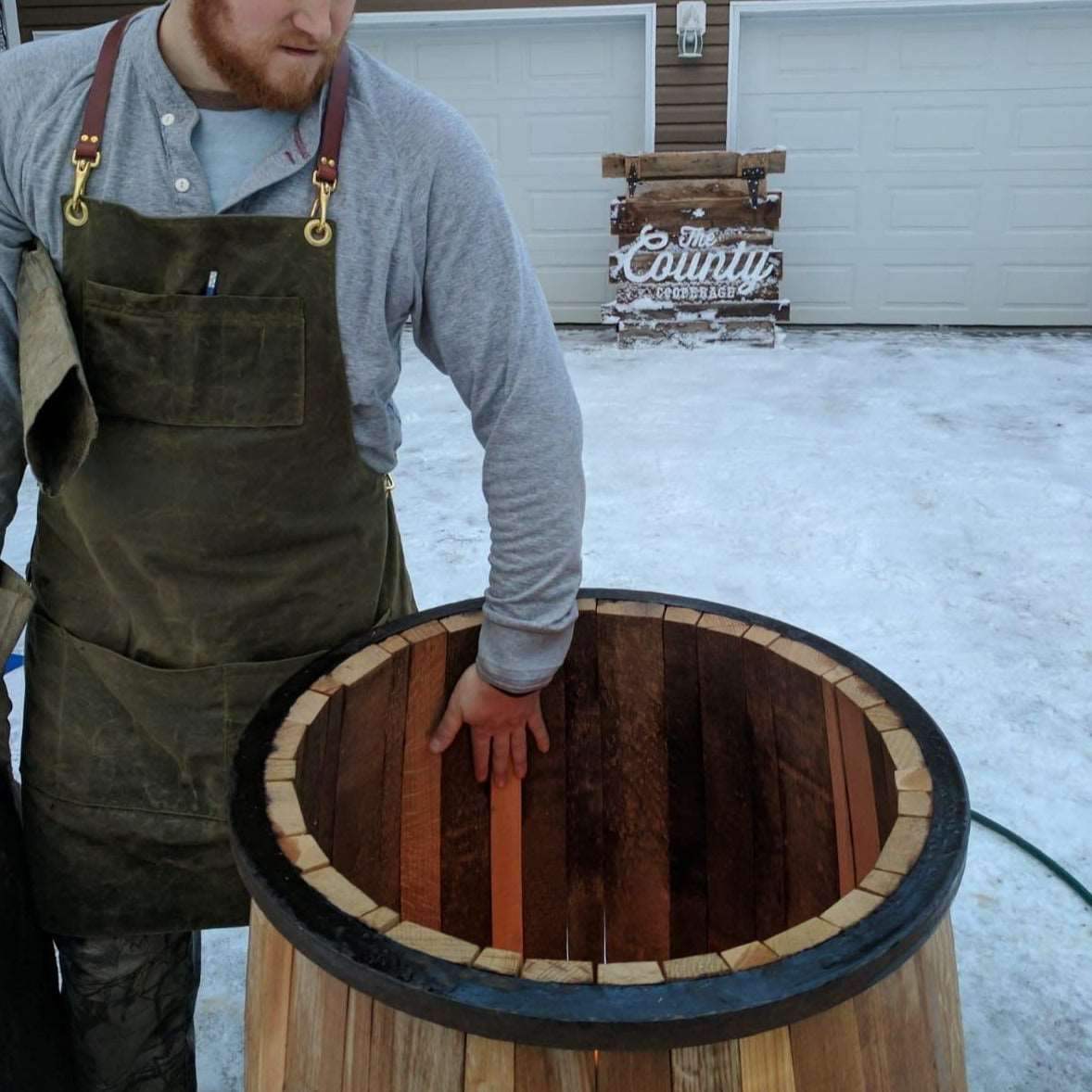 New Canadian Oak Barrels - The County Cooperage